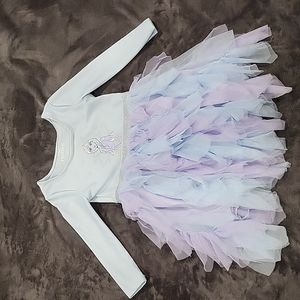 Frozen elsa leotard dress 3T
